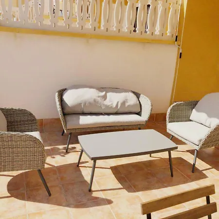 Apartamento Con Terraza 50m2，500m A La Playa Διαμέρισμα